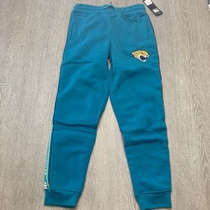 NFL Team Apparel Jacksonville Jaguars Youth Sweatpants Size 18-20
